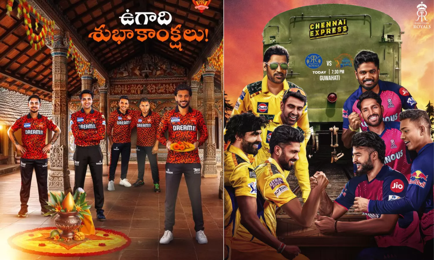 ஐ.பி.எல். கிரிக்கெட்டில் இன்று இரண்டு போட்டிகள்: டெல்லி-ஐதராபாத், சென்னை-ராஜஸ்தான் மோதல் ஐ.பி.எல். கிரிக்கெட்டில் இன்று இரண்டு போட்டிகள்: டெல்லி-ஐதராபாத், சென்னை-ராஜஸ்தான் மோதல்