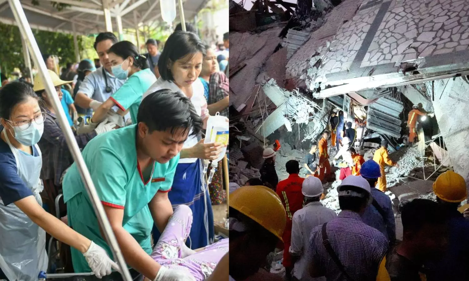 மியான்மர் நிலநடுக்கம்: தொடரும் மீட்புப் பணிகள்.. குடிநீர்-மின்சாரம் துண்டிப்பு - பொதுமக்கள் நிலை என்ன?