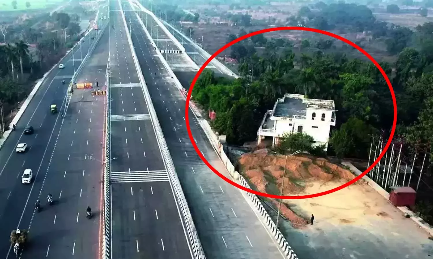 டெல்லி - டேராடூன் விரைவுச் சாலை பணிகளை முடிக்க தடையாக இருக்கும் ஒரே ஒரு வீடு