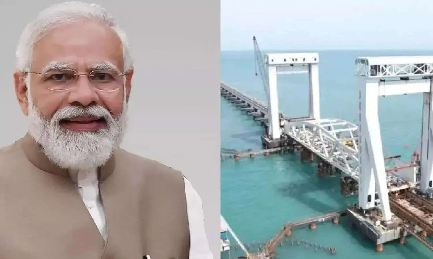 பாம்பன் புதிய பாலத்தை திறக்க வரும் பிரதமர் மோடி- ராமேசுவரம் கோவிலில் பூரண கும்ப மரியாதை