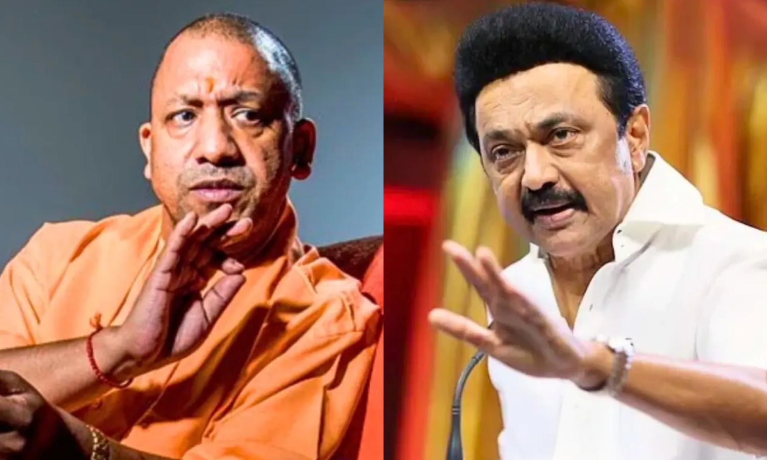 மொழியை வைத்து குறுகிய அரசியல் செய்யும் மு.க.ஸ்டாலின் - மீண்டும் சீண்டிய யோகி ஆதித்யநாத்!