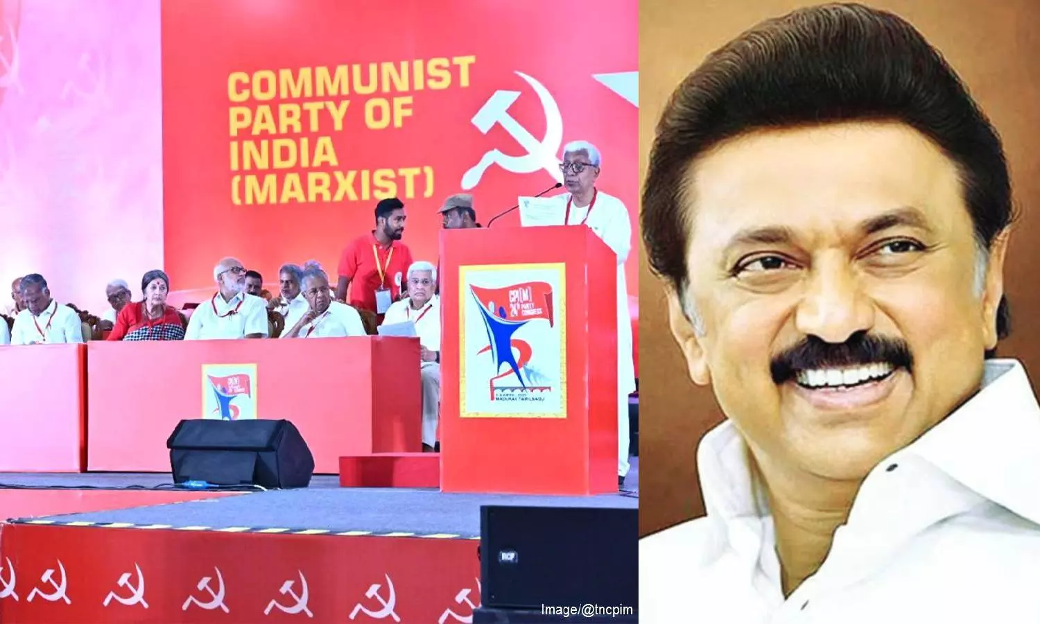 மழையால் மார்க்சிஸ்ட் கம்யூனிஸ்டு மாநாடு இடமாற்றம்: முதலமைச்சர் மு.க.ஸ்டாலின் இன்று மாலை பங்கேற்பு மழையால் மார்க்சிஸ்ட் கம்யூனிஸ்டு மாநாடு இடமாற்றம்: முதலமைச்சர் மு.க.ஸ்டாலின் இன்று மாலை பங்கேற்பு