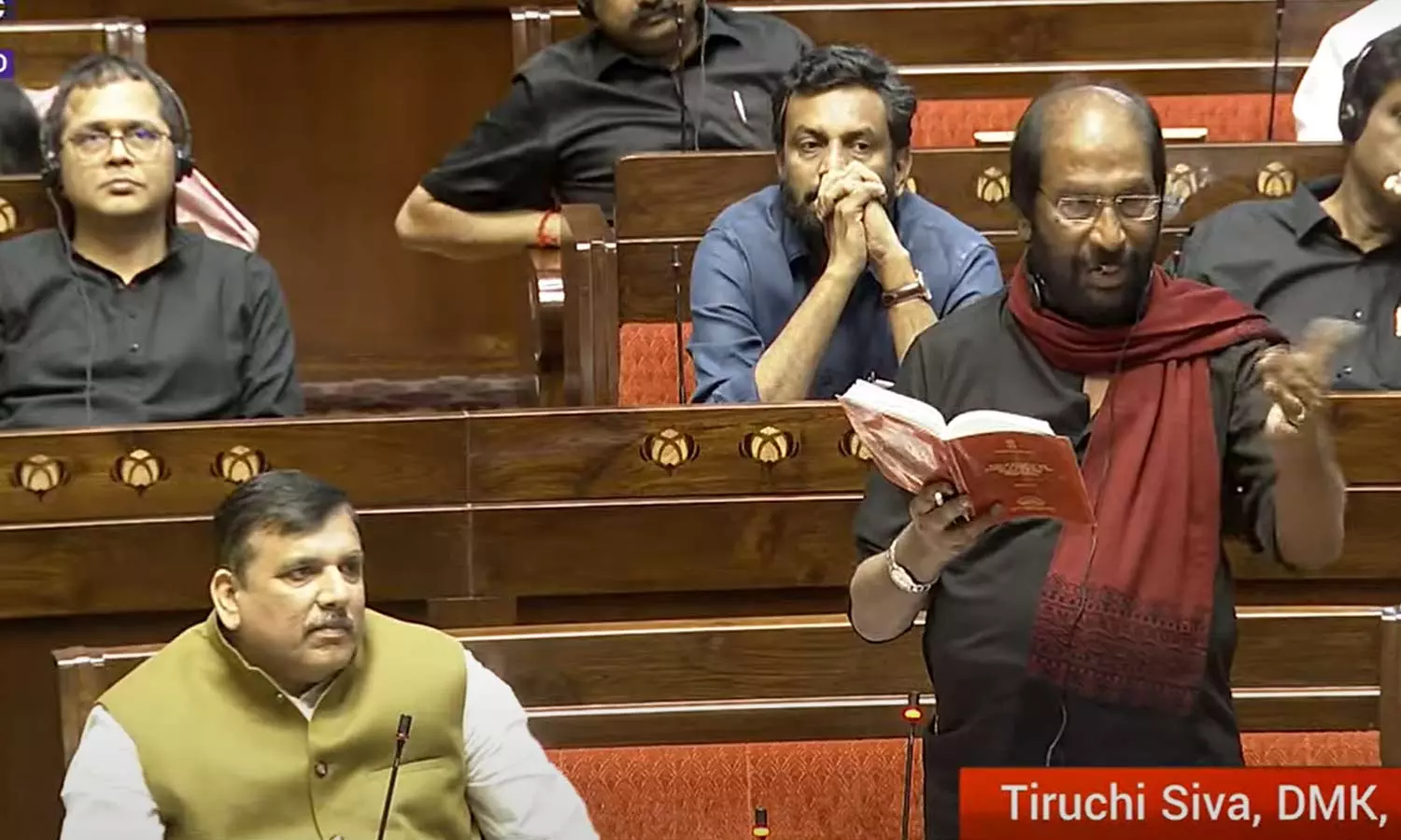 வக்பு மசோதா கொண்டு வரப்பட்ட நோக்கம் தவறானது, தீங்கானது: மாநிலங்களவையில் திருச்சி சிவா எதிர்ப்பு