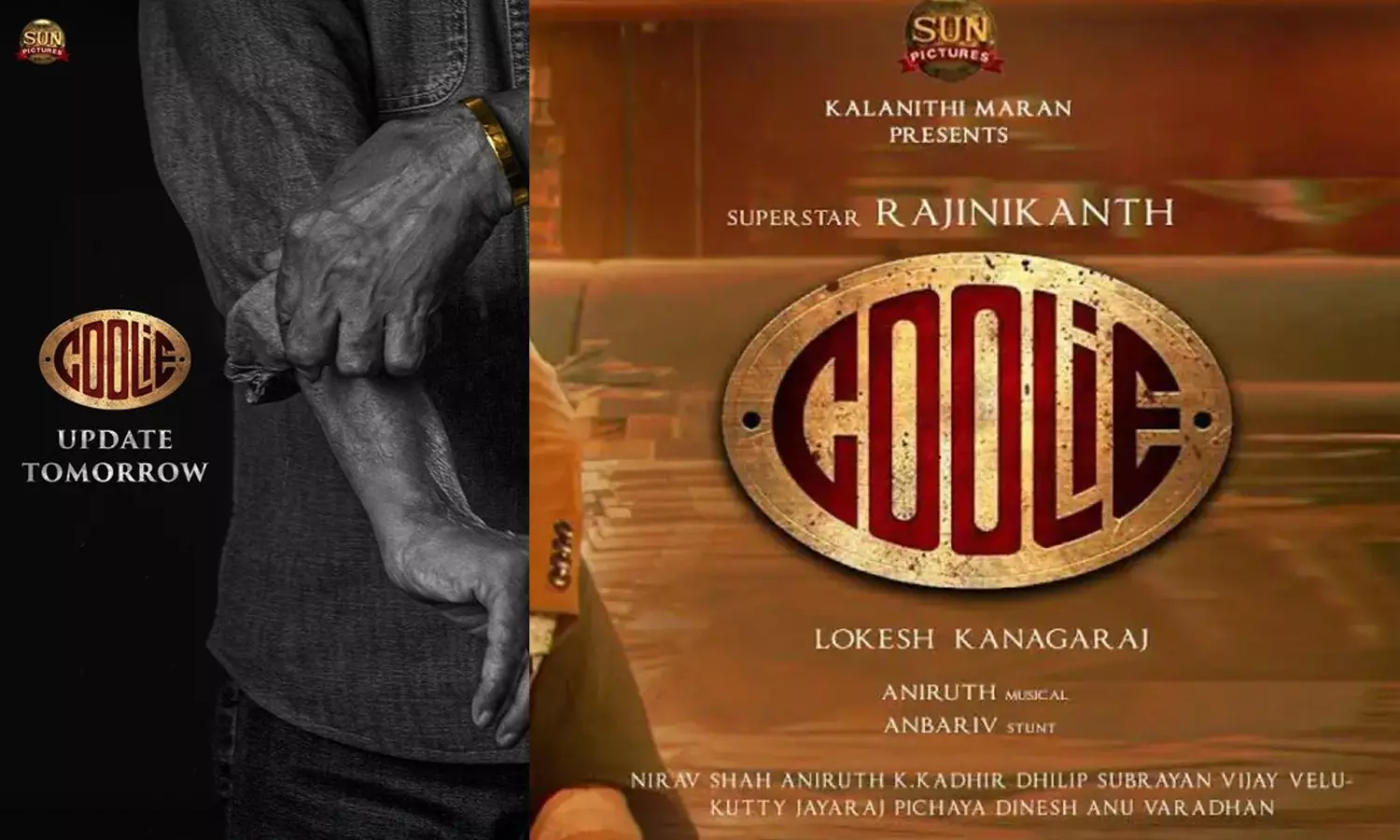 கூலி திரைப்படத்தின் புதிய அப்டேட்.. நாளை வெளியிடுகிறது படக்குழு கூலி திரைப்படத்தின் புதிய அப்டேட்.. நாளை வெளியிடுகிறது படக்குழு