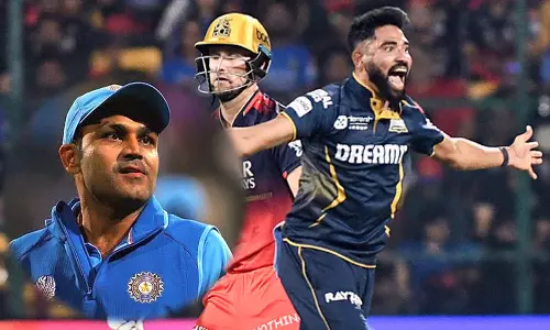 சிராஜ் ஆர்சிபி அணிக்கு பதிலடி கொடுக்கவில்லை இந்திய அணிக்கு- சேவாக்