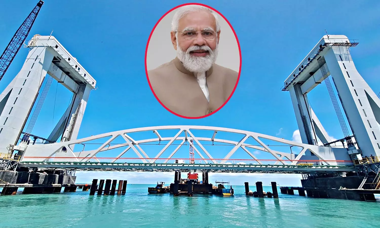 பிரதமர் மோடி வருகையையொட்டி பாதுகாப்பு வளையத்தில் பாம்பன்-ராமேசுவரம்