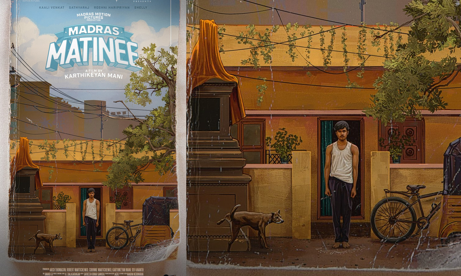 கார்த்திக் சுப்பராஜ் வெளியிட்ட `Madras Matinee படத்தின் ஃபர்ஸ்ட் லுக்