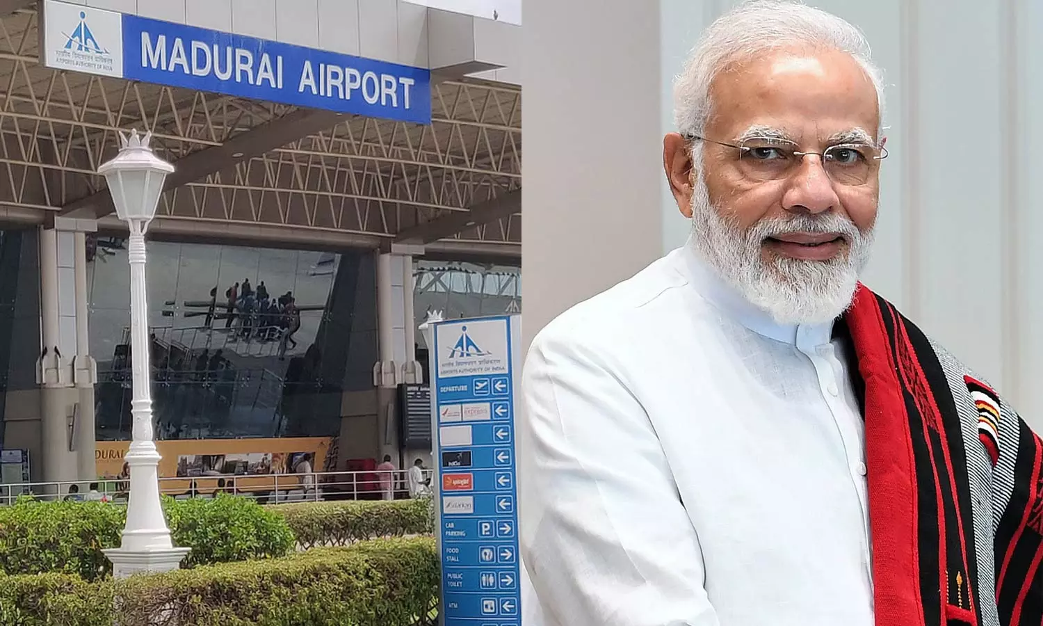 பிரதமர் மோடி நாளை வருகை: மதுரை விமான நிலையத்திற்கு 5 அடுக்கு பாதுகாப்பு