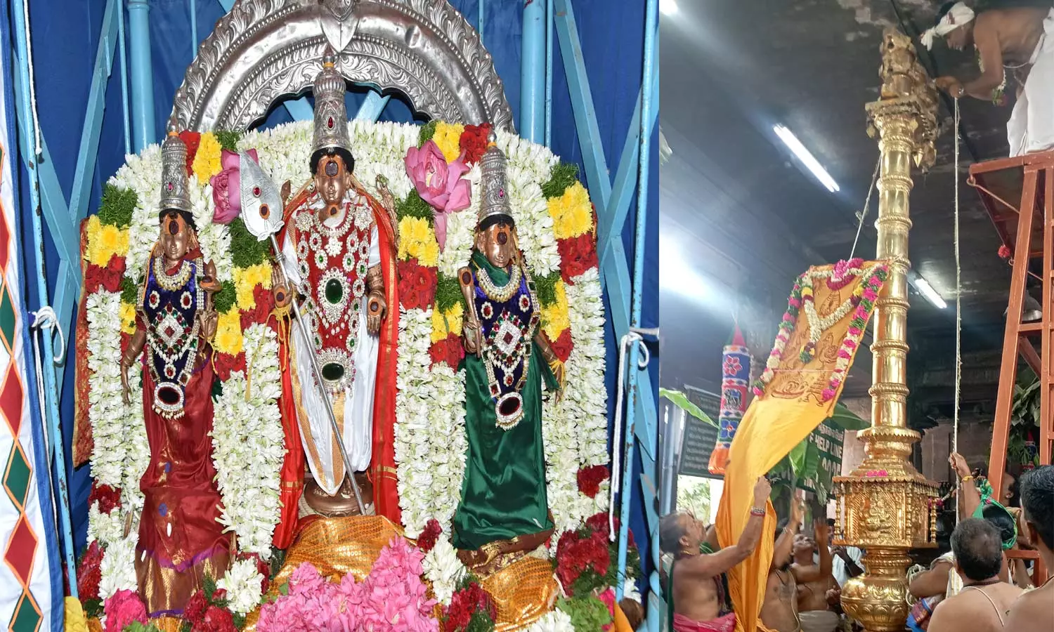 பழனி கோவிலில் பங்குனி உத்திர திருவிழா கொடியேற்றத்துடன் தொடங்கியது