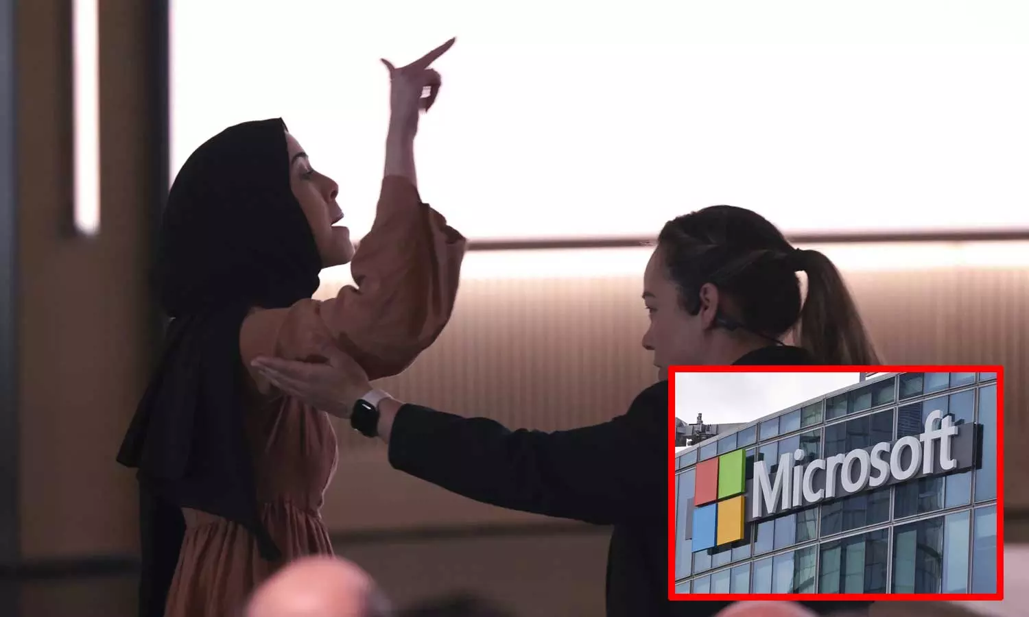 இஸ்ரேலுக்கு AI தொழில்நுட்பம் வழங்குவதற்கு மைக்ரோசாப்ட் ஊழியர்கள் எதிர்ப்பு இஸ்ரேலுக்கு AI தொழில்நுட்பம் வழங்குவதற்கு மைக்ரோசாப்ட் ஊழியர்கள் எதிர்ப்பு