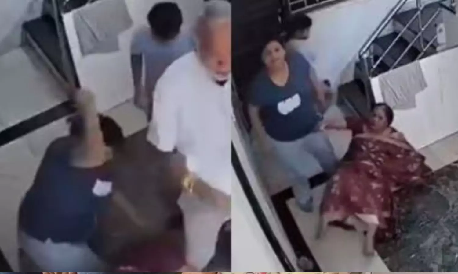 VIDEO: முதியோர் இல்லம் செல்ல மறுத்த மாமியாரை கொடூரமாக தாக்கிய மருமகள்!