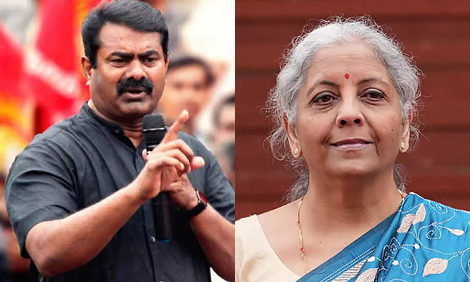 மத்திய அமைச்சர் நிர்மலா சீதாராமனுடன் சீமான் சந்திப்பு