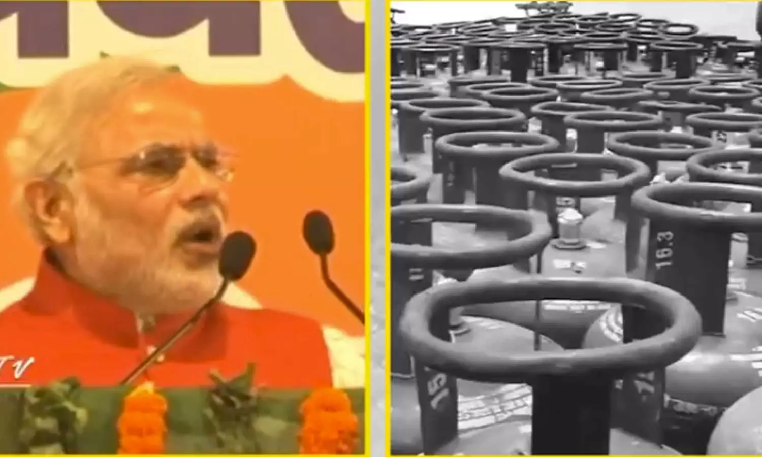 கேஸ் சிலிண்டர் விலை உயர்வை எதிர்த்து மோடி பேசிய பழைய வீடியோவை பகிர்ந்த காங்கிரஸ்