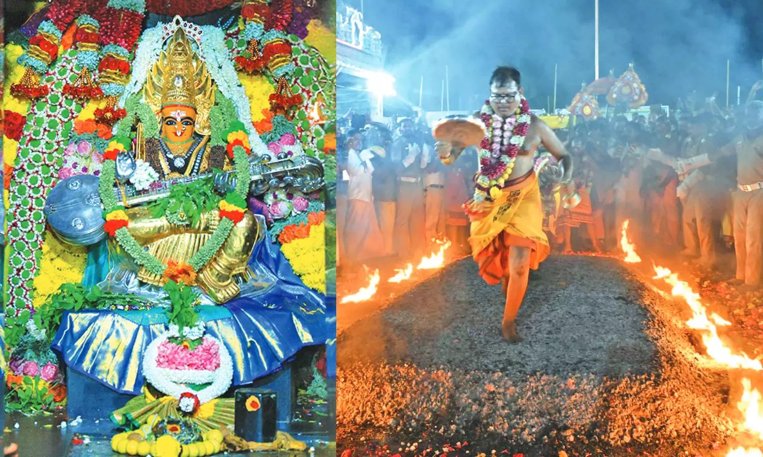 பண்ணாரி அம்மன் கோவிலில் குண்டம் திருவிழா: லட்சக்கணக்கான பக்தர்கள் குண்டம் இறங்கினர்