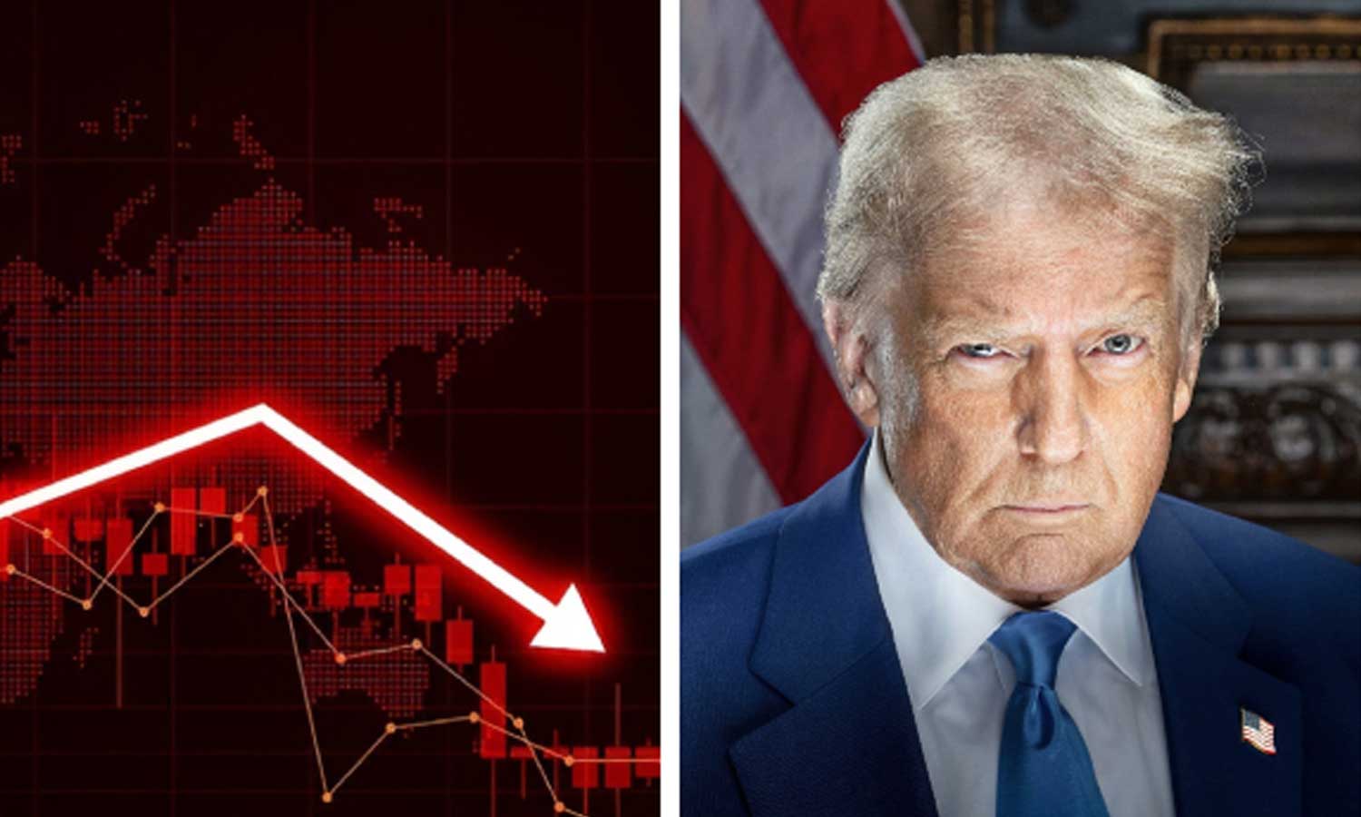 அமெரிக்க அதிபராக டிரம்ப் பொறுப்பெற்ற பிறகு இந்திய முதலீட்டாளர்களுக்கு ரூ.45.57 லட்சம் கோடி இழப்பு