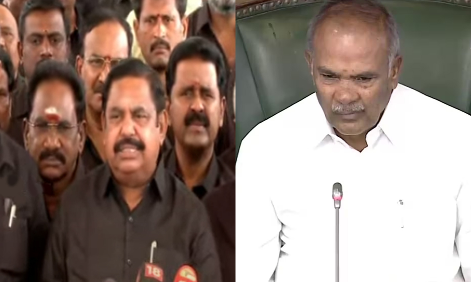 சபாநாயகருடன் எடப்பாடி பழனிசாமி கடும் வாக்குவாதம் சபாநாயகருடன் எடப்பாடி பழனிசாமி கடும் வாக்குவாதம்