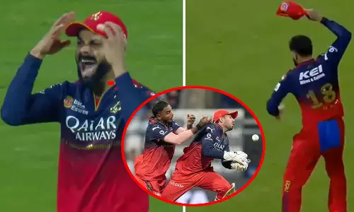 IPL 2025: கோபத்தில் தொப்பியை வீசி எறிந்த விராட் கோலி -  வைரல் வீடியோ