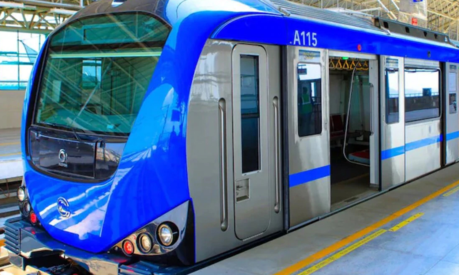 மகாவீர் ஜெயந்தி: நாளை சென்னை மெட்ரோ ரெயில் அட்டவணையில் மாற்றம் மகாவீர் ஜெயந்தி: நாளை சென்னை மெட்ரோ ரெயில் அட்டவணையில் மாற்றம்