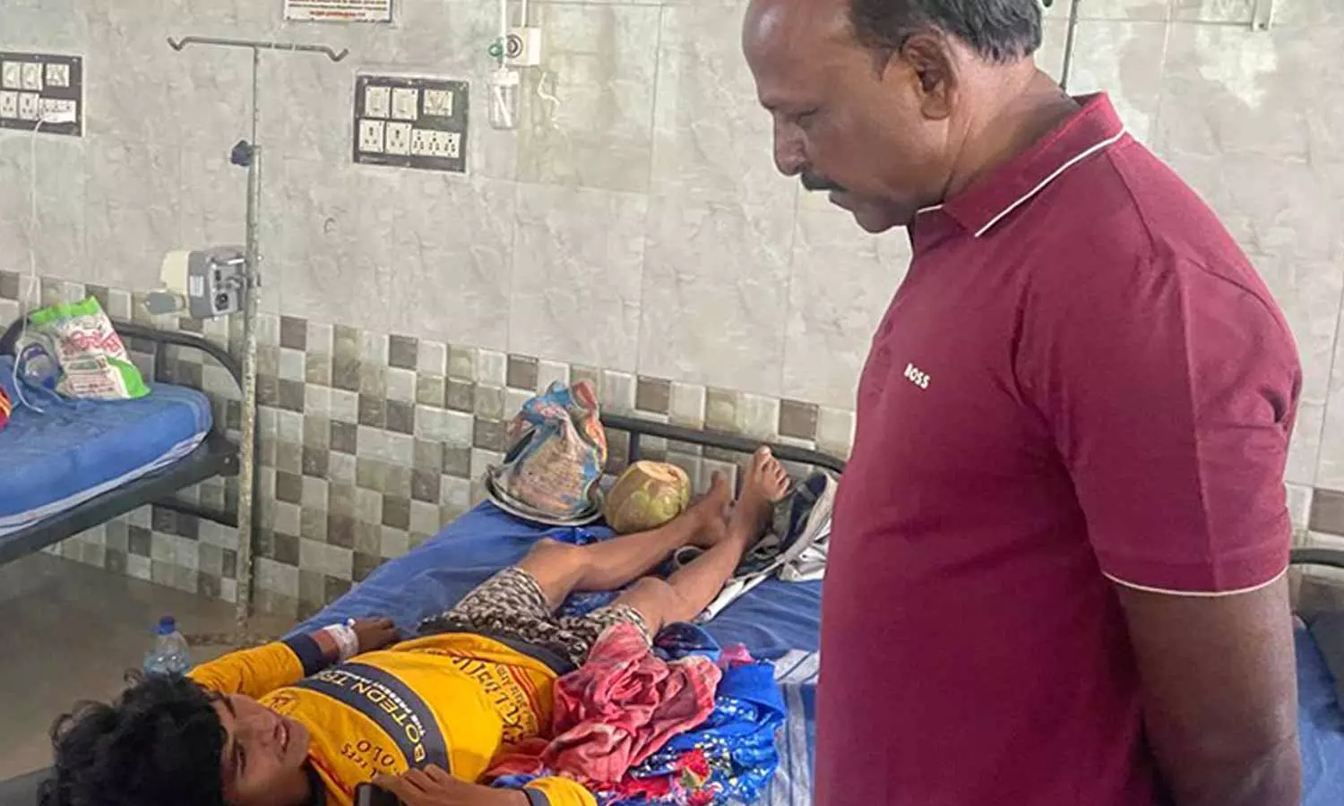 கூடங்குளத்தில் இன்று காலை அரசு ஆஸ்பத்திரியில் அமைச்சர் மா.சுப்பிரமணியன் திடீர் ஆய்வு