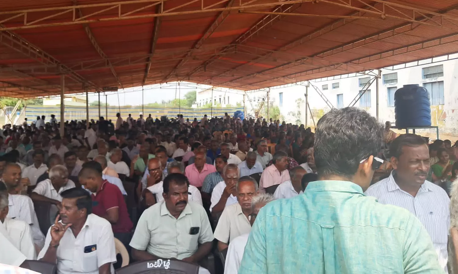 கோவை சோமனூரில் விசைத்தறியாளர்கள் உண்ணாவிரத போராட்டம்