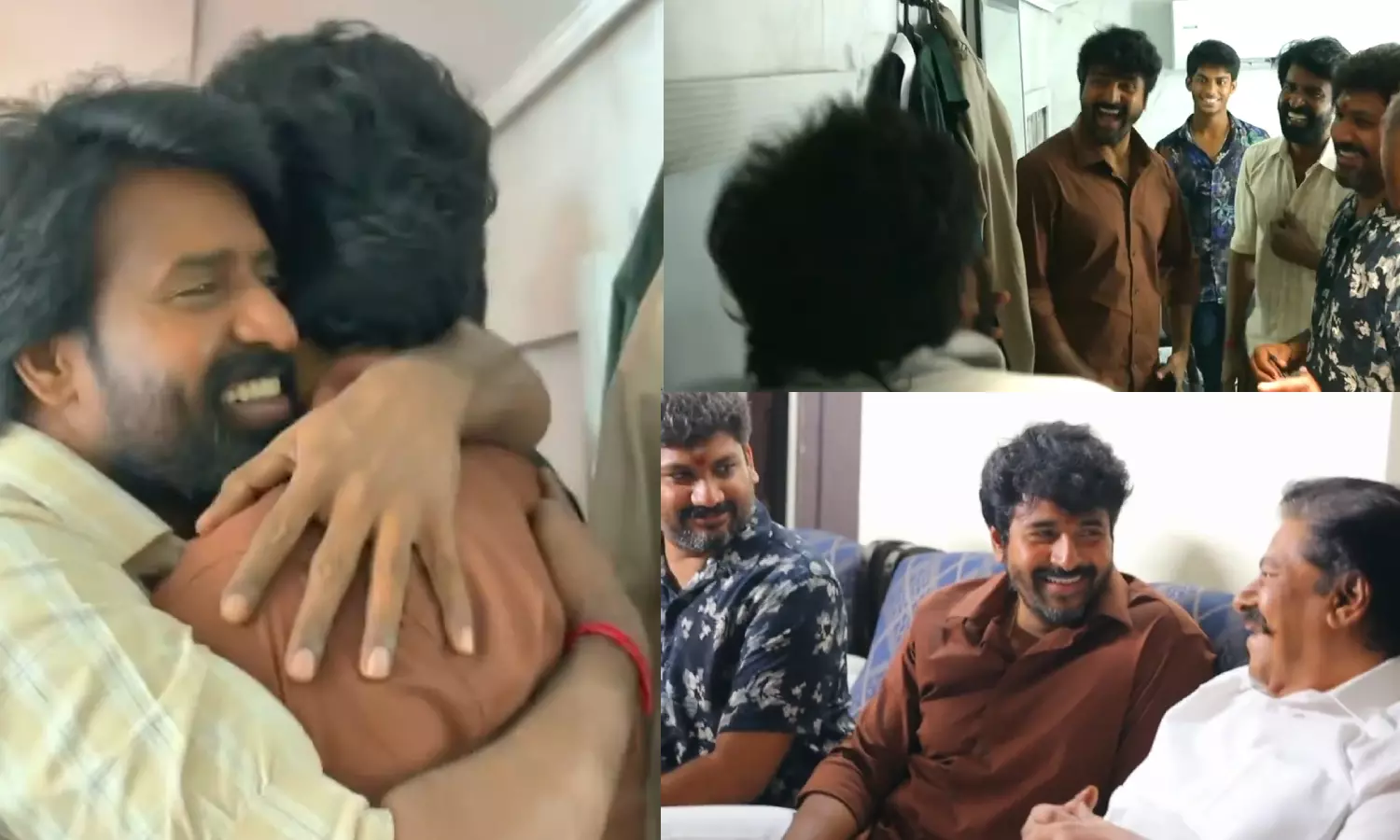 சூரியின் `மாமன் படப்பிடிப்பு தளத்திற்கு Surprise Visit செய்த SK சூரியின் `மாமன் படப்பிடிப்பு தளத்திற்கு Surprise Visit செய்த SK