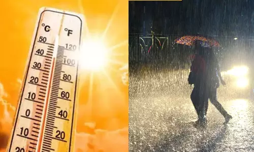 புதுச்சேரியில் சுட்டெரித்த வெயில்- இரவில் மழை பெய்ததால் பொதுமக்கள் மகிழ்ச்சி