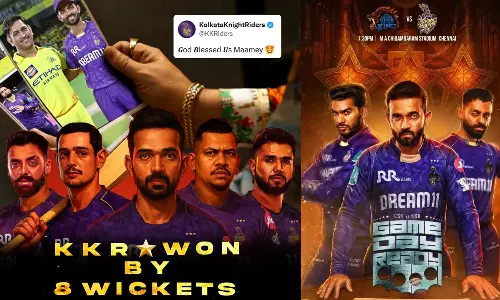 IPL 2025: குட் பேட் அக்லி பட ஸ்டைலில் வெற்றியை கொண்டாடிய கே.கே.ஆர்.