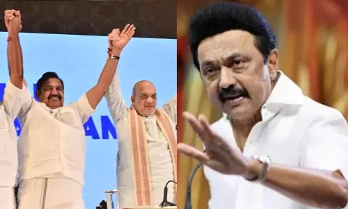 துரோகக் கூட்டணி- தோல்விக் கூட்டணியைத் தமிழ்நாட்டு மக்கள் மீண்டும் நிராகரிப்பார்கள்! மு.க.ஸ்டாலின்