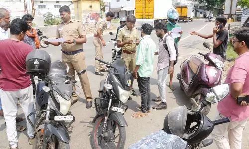 குற்றச்சம்பவங்களை தடுக்க திருப்பூரில் போலீசார் அதிரடி சோதனை