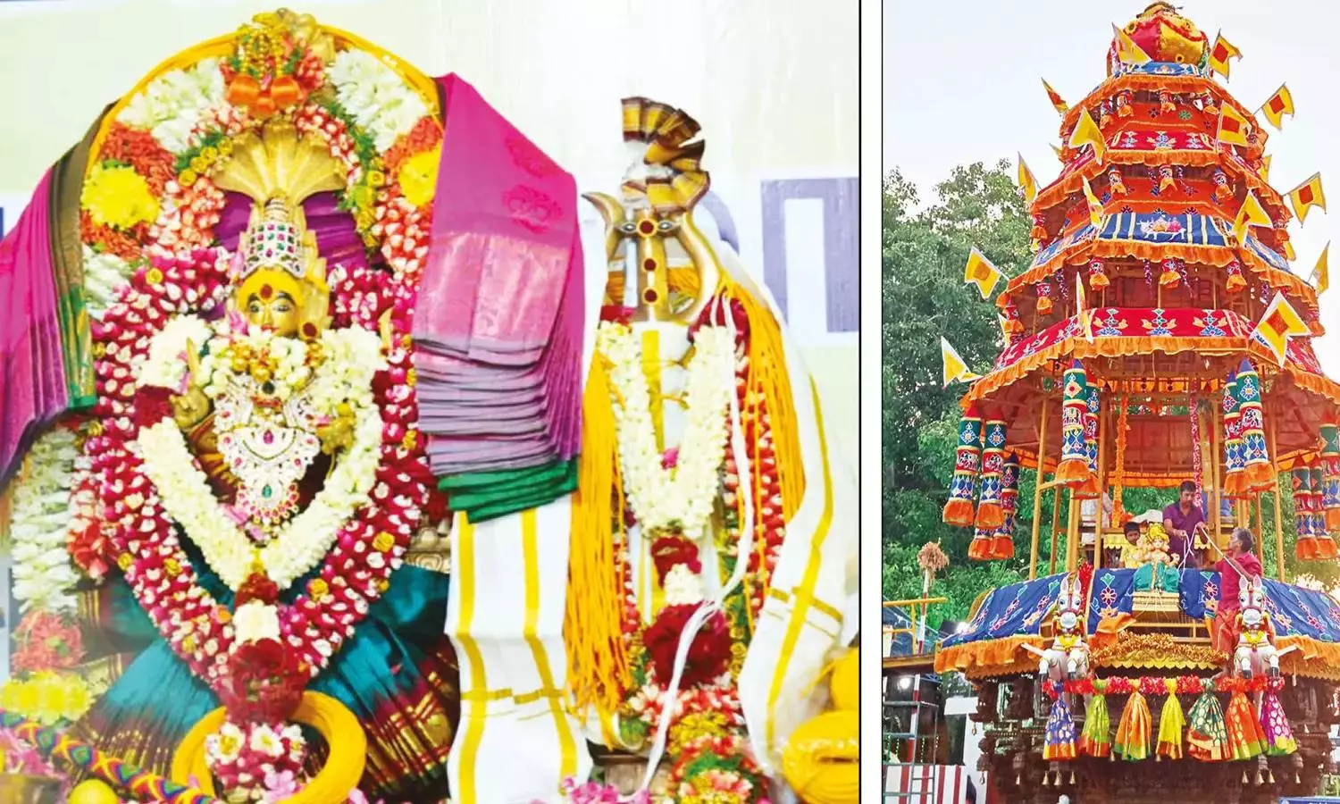 பிரம்மிக்க வைக்கும் உடுமலை மாரியம்மன் கோவில் தேரோட்டம்