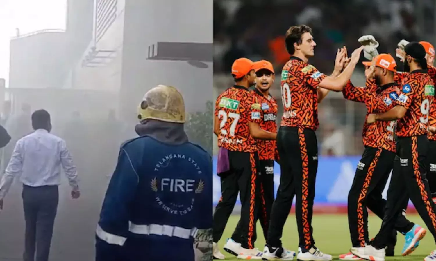 VIDEO: சன்ரைசர்ஸ் ஐதராபாத் IPL அணி தங்கியிருந்த சொகுசு ஓட்டலில் திடீர் தீவிபத்து VIDEO: சன்ரைசர்ஸ் ஐதராபாத் IPL அணி தங்கியிருந்த சொகுசு ஓட்டலில் திடீர் தீவிபத்து