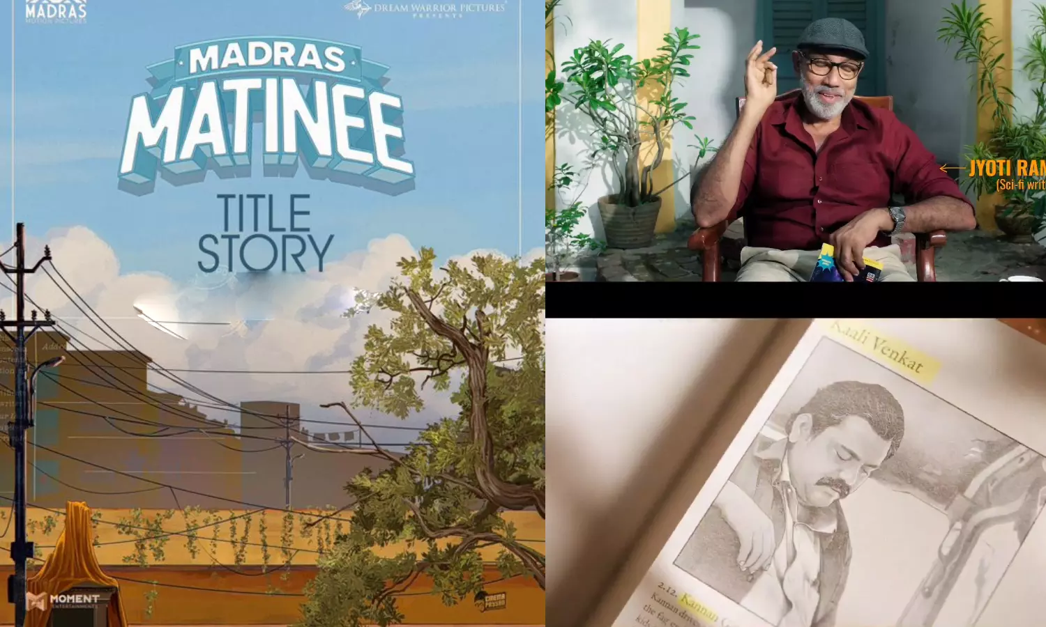 Madras Matinee படத்தின் டைட்டில் ஸ்டோரி வீடியோ ரிலீஸ்