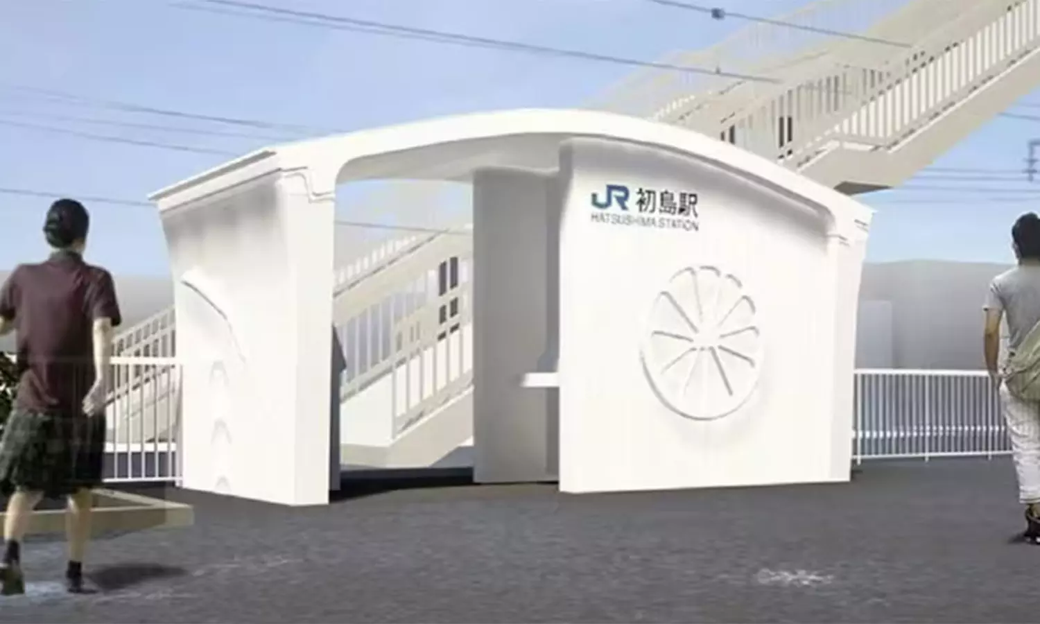 உலகின் முதல் முப்பரிமாண ரெயில் நிலையத்தை உருவாக்கிய ஜப்பான்