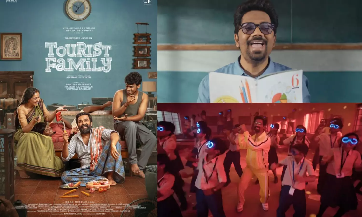 Tourist Family படத்தின் செகண்ட் சிங்கிள் நாளை வெளியீடு Tourist Family படத்தின் செகண்ட் சிங்கிள் நாளை வெளியீடு