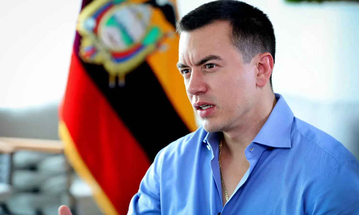 ஈகுவடார் அதிபராக டேனியல் மீண்டும் தேர்வு ஈகுவடார் அதிபராக டேனியல் மீண்டும் தேர்வு