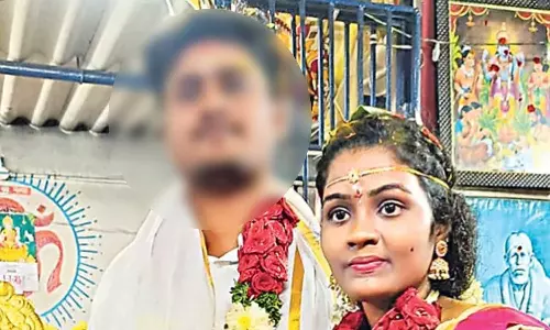 ஆந்திராவில் கலப்பு திருமணம் செய்த இளம்பெண் மர்மமரணம்- தந்தை, சகோதரர் தலைமறைவு