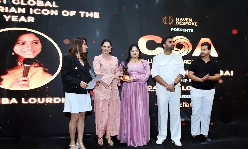 சிறந்த உலக மனிதாபிமான அடையாள விருது வென்ற டாக்டர் ஷீபா லூர்தஸ்