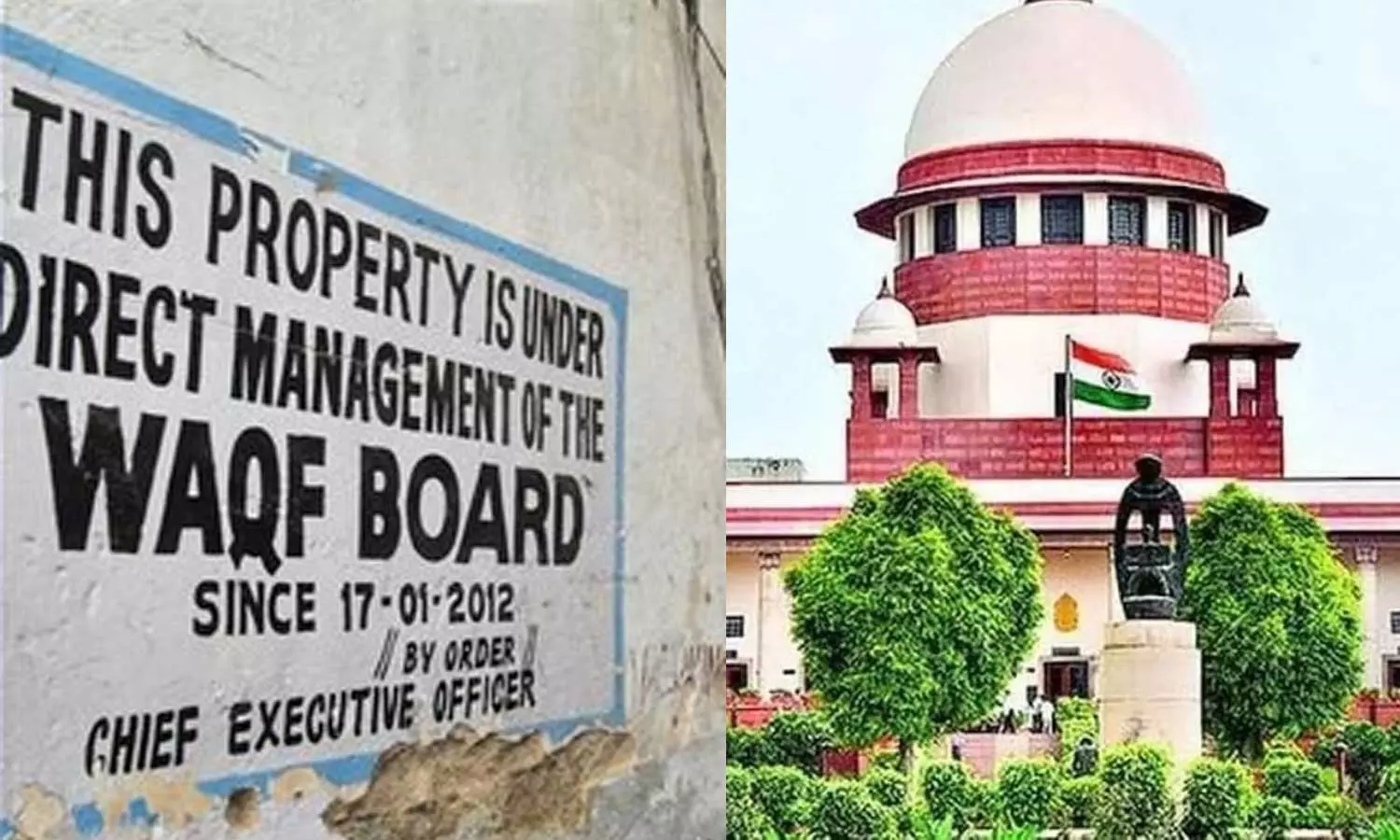 வக்பு சட்டத்திற்கு எதிராக தொடரப்பட்ட வழக்குகளை உச்ச நீதிமன்றம் இன்று விசாரிக்கிறது