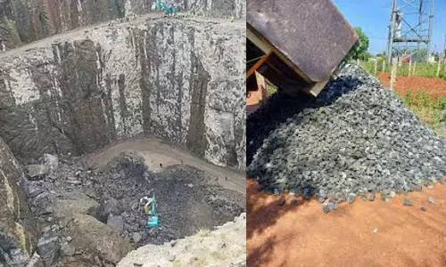 கல் குவாரி உரிமையாளர்கள் வேலை நிறுத்த போராட்டம்: ஜல்லி தட்டுப்பாடு ஏற்படும் அபாயம்