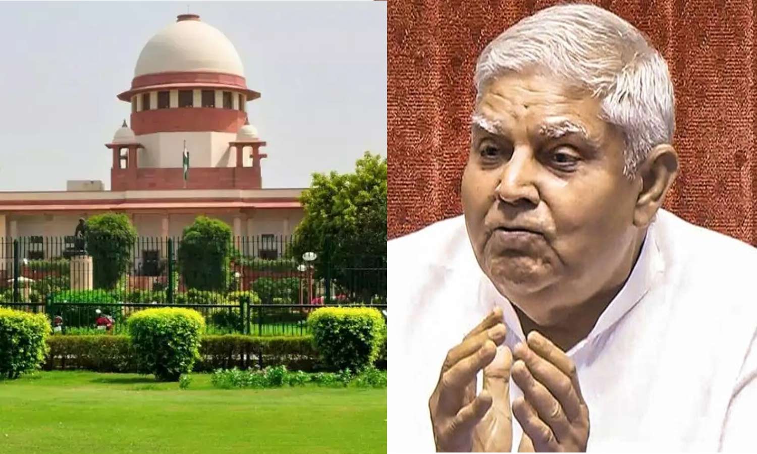 குடியரசு தலைவருக்கு உச்சநீதிமன்றம் உத்தரவிட முடியுமா?- துணை ஜனாதிபதி ஜக்தீப் தன்கர் கேள்வி குடியரசு தலைவருக்கு உச்சநீதிமன்றம் உத்தரவிட முடியுமா?- துணை ஜனாதிபதி ஜக்தீப் தன்கர் கேள்வி