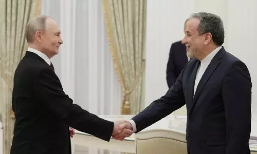 ரஷிய அதிபர் புதினுடன் ஈரான் வெளியுறவு மந்திரி சந்திப்பு