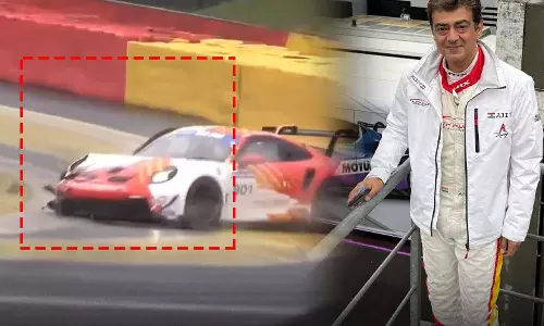 கார் விபத்தில் மீண்டும் சிக்கிய அஜித்