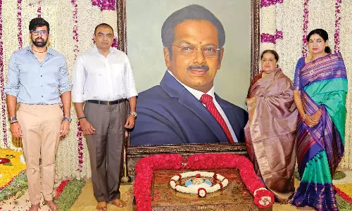 12-வது ஆண்டு நினைவு தினம் - டாக்டர் பா.சிவந்தி ஆதித்தனார் நினைவு இல்லத்தில் தலைவர்கள் மரியாதை