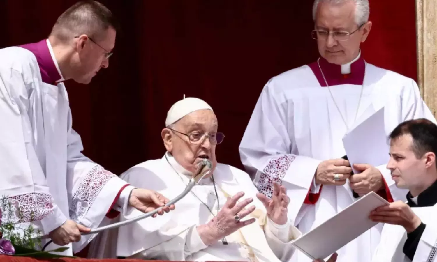 காசாவில் போரை உடனடியாக நிறுத்த வேண்டும்.. வாடிகனில் போப் பிரான்சிஸ் ஈஸ்டர் செய்தி!