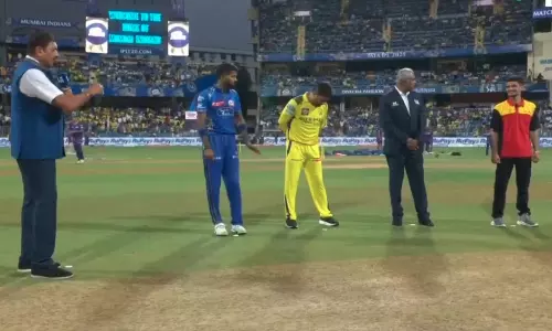 ஐபிஎல் 2025: சிஎஸ்கே அணிக்கு எதிராக டாஸ் வென்ற மும்பை இந்தியன்ஸ் பந்து வீச்சு தேர்வு