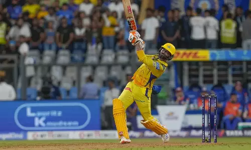 மும்பை இந்தியன்ஸ் அணிக்கு 177 ரன்கள் இலக்காக  நிர்ணயித்தது சி.எஸ்.கே.