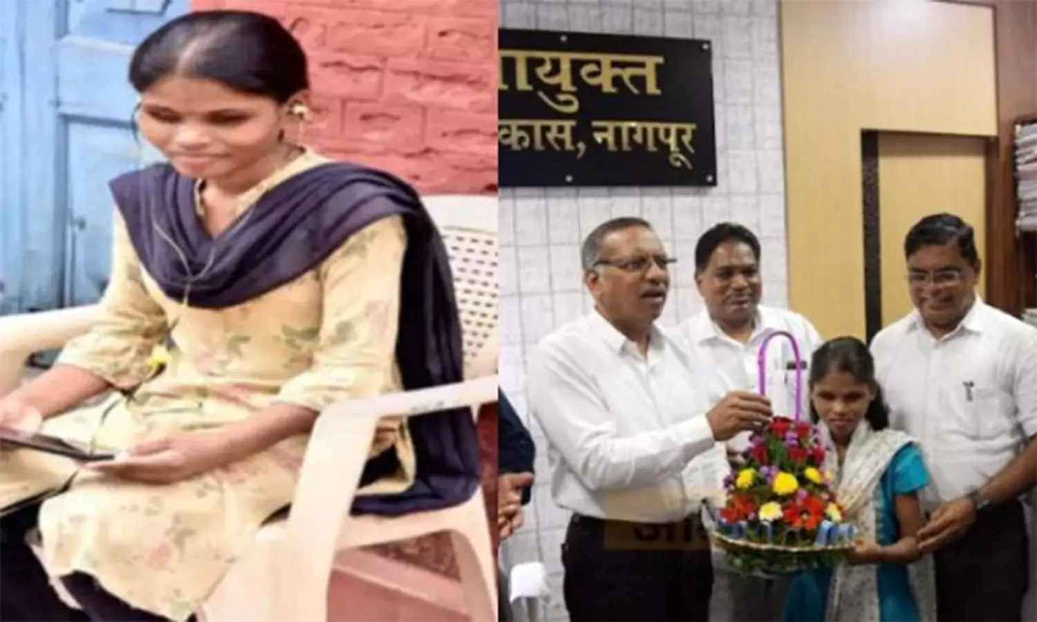 25 ஆண்டுக்கு முன்பு குப்பை தொட்டியில் வீசப்பட்ட பார்வையற்ற குழந்தை தற்போது அரசு பணிக்கு தேர்வாகி சாதனை