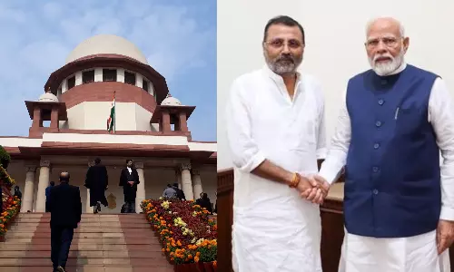 சர்ச்சை பாஜக எம்.பி. நிஷிகாந்த் துபே மீது கிரிமினல் அவமதிப்பு வழக்குத் தொடர உச்சநீதிமன்றம் அனுமதி!