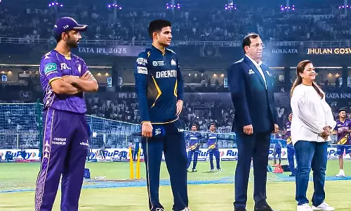 குஜராத் அணிக்கு எதிராக டாஸ் வென்ற கொல்கத்தா பந்து வீச்சு தேர்வு