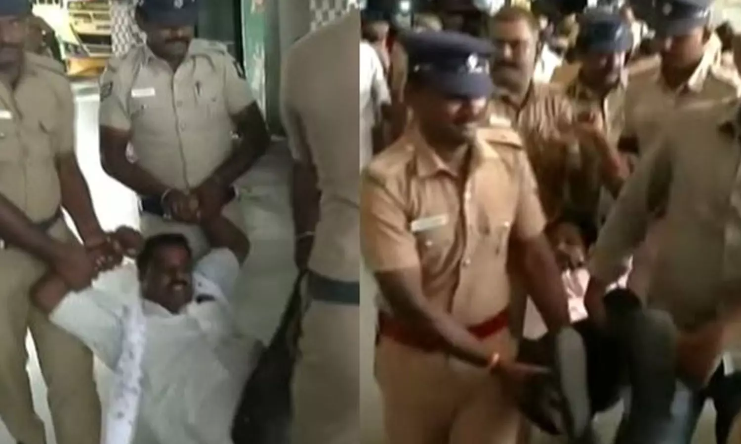 சென்னையில் மாற்றுத்திறனாளிகள் குண்டுக்கட்டாக கைது